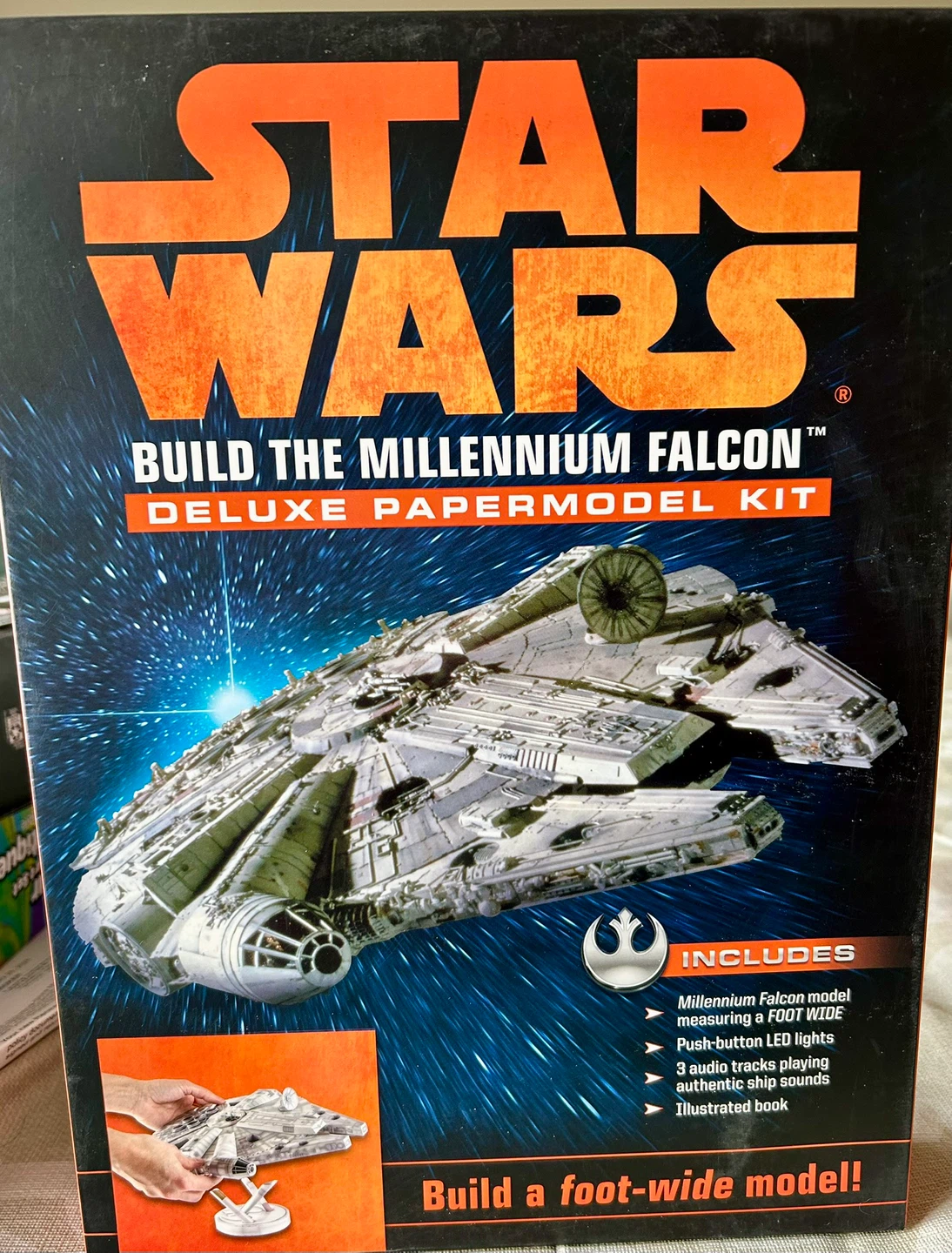 Star Wars Millennium Falcon Deluxe Paper Model Kit - photo 3
