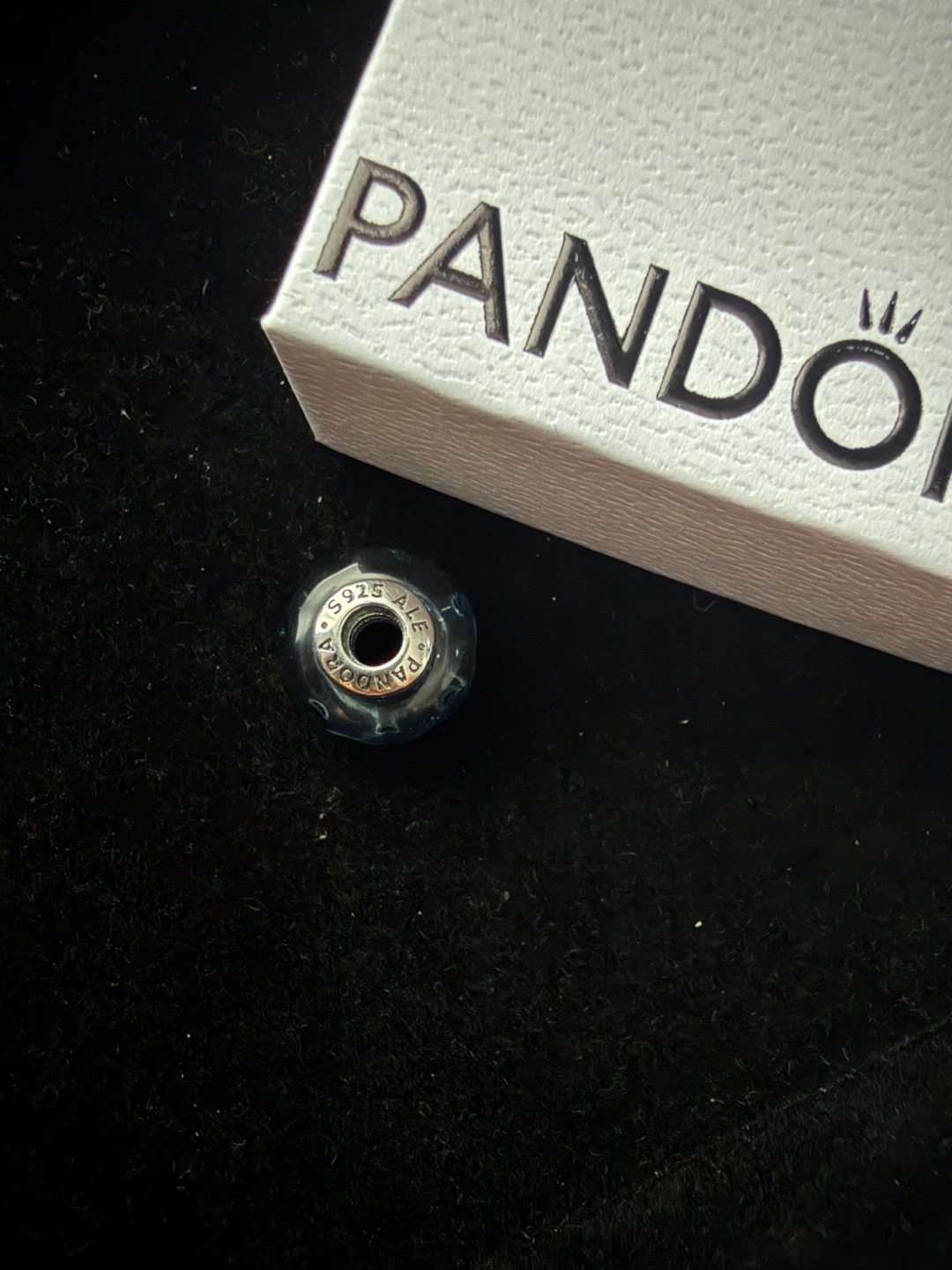 Pandora Blue Swirl Murano Glass Charm - photo 2
