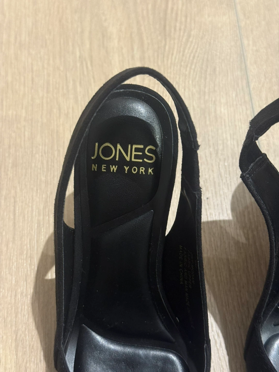 Jones New York Black Slingback Heels - photo 3