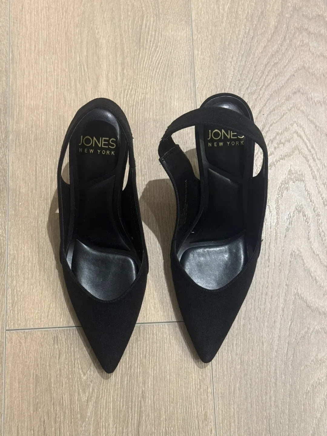 Jones New York Black Slingback Heels image indicator(2)