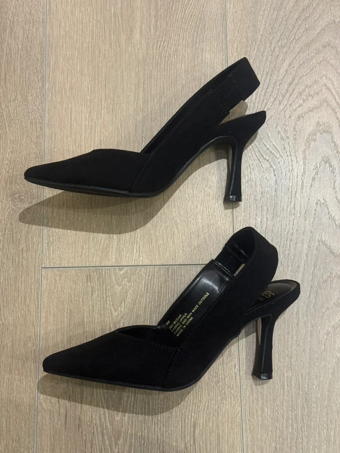 Jones New York Black Slingback Heels image indicator(4)