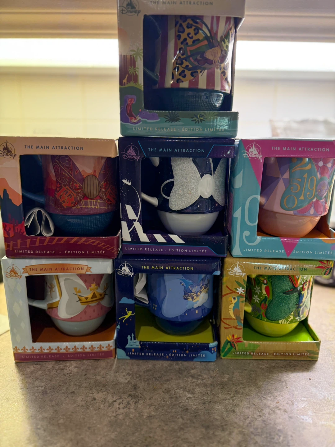 Disney The Main Attraction Limited Edition Mug Set
