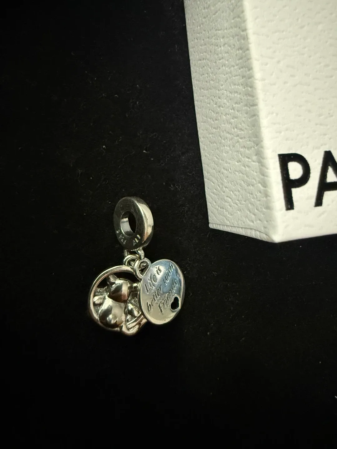 Pandora Life is Better with Friends Charm