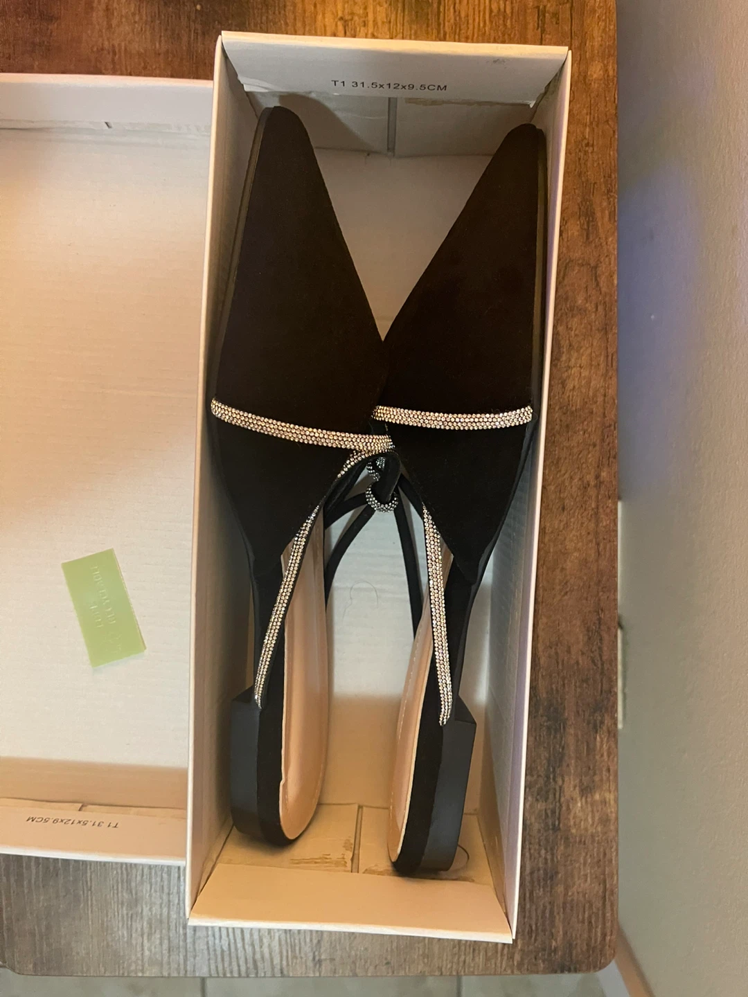 Black Pointed Mules - Size 42 - photo 3