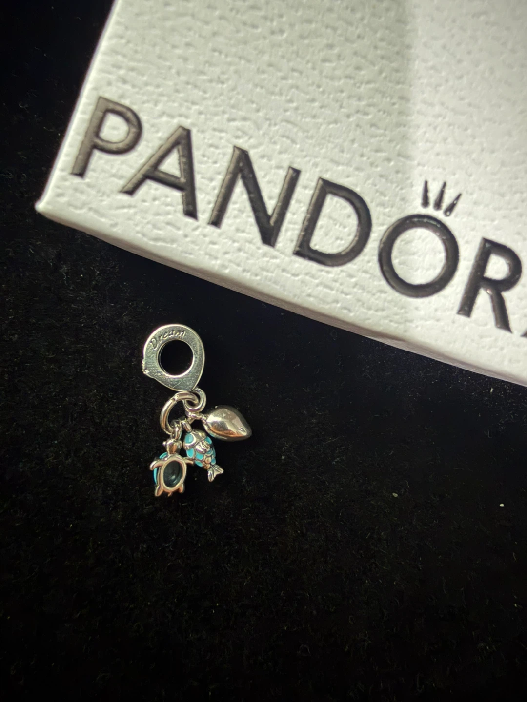 Pandora Charm with Box 🥕