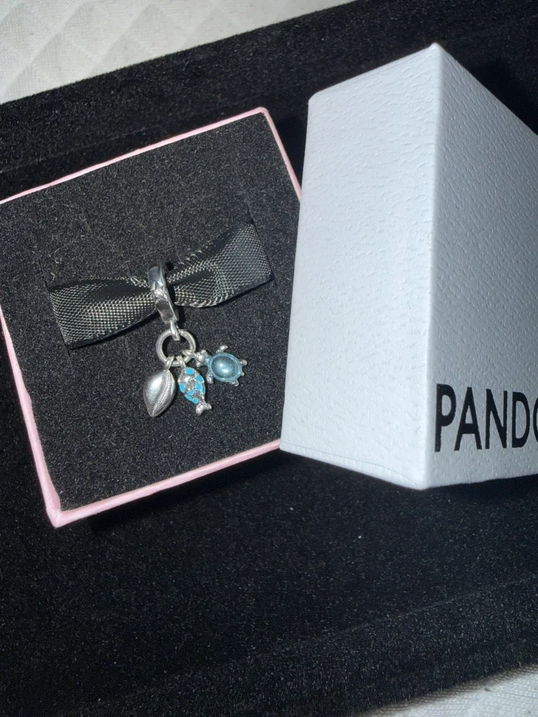 Pandora Charm with Box 🥕 image indicator(2)