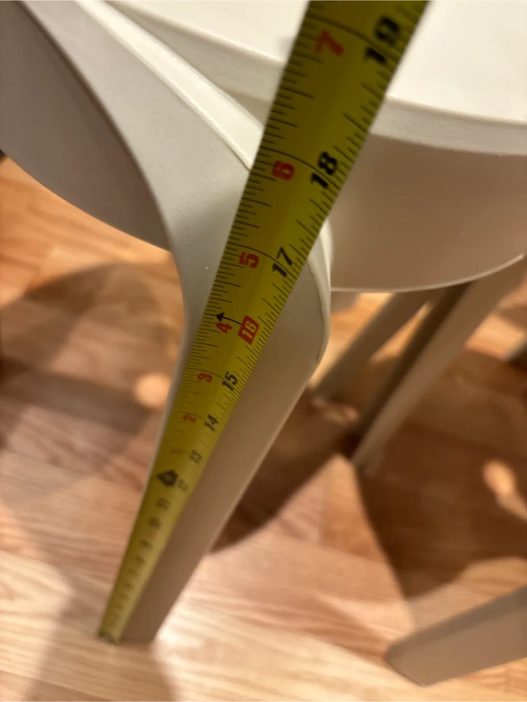 Cream Stackable Stools - Set of 5 image indicator(8)