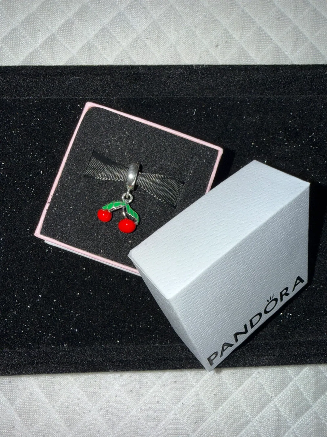 New Pandora Cherry Charm image indicator(3)