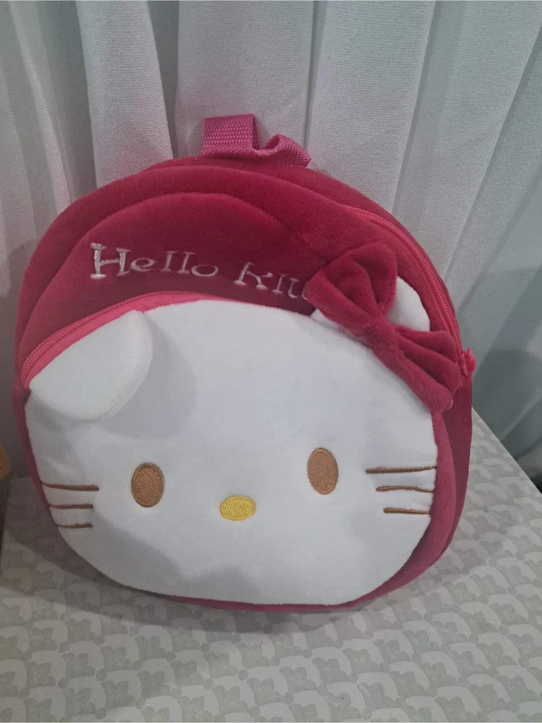 Hello Kitty Plush Backpack