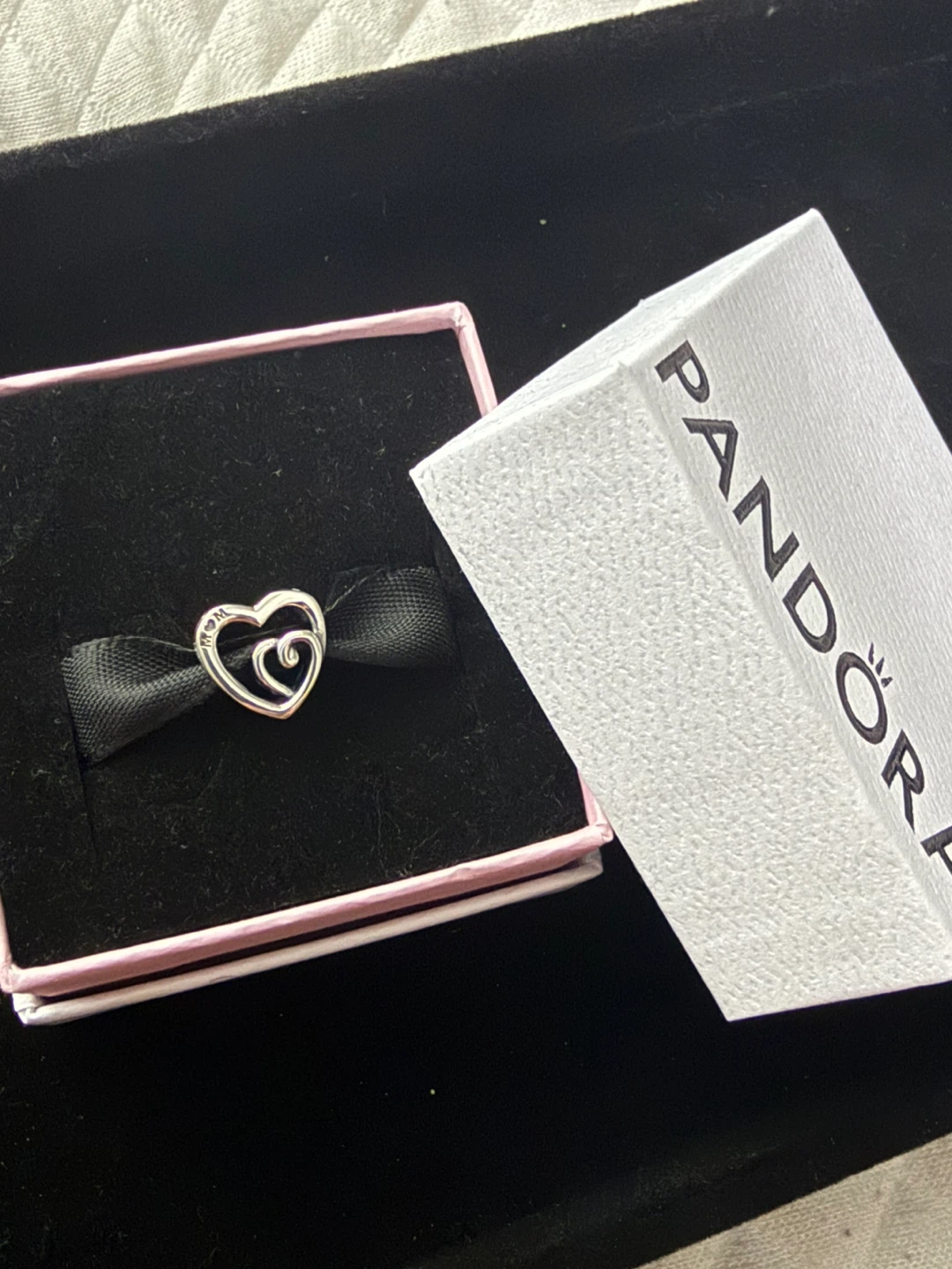 Pandora Mom Heart Charm with Box 🥕 - photo 2