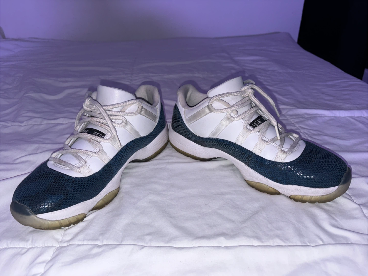 Jordan 11 Retro Low ‘Navy Snakeskin’ 10 $180 used - photo 5