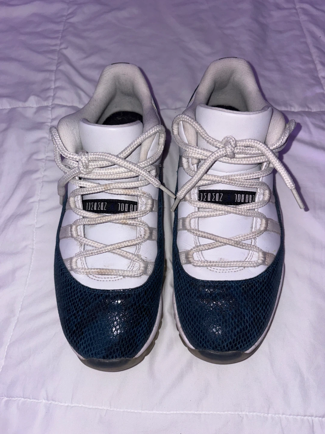 Jordan 11 Retro Low ‘Navy Snakeskin’ 10 $180 used