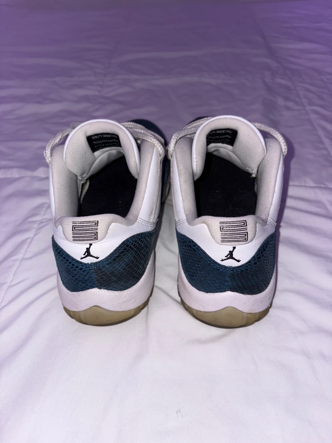Jordan 11 Retro Low ‘Navy Snakeskin’ 10 $180 used - photo 4