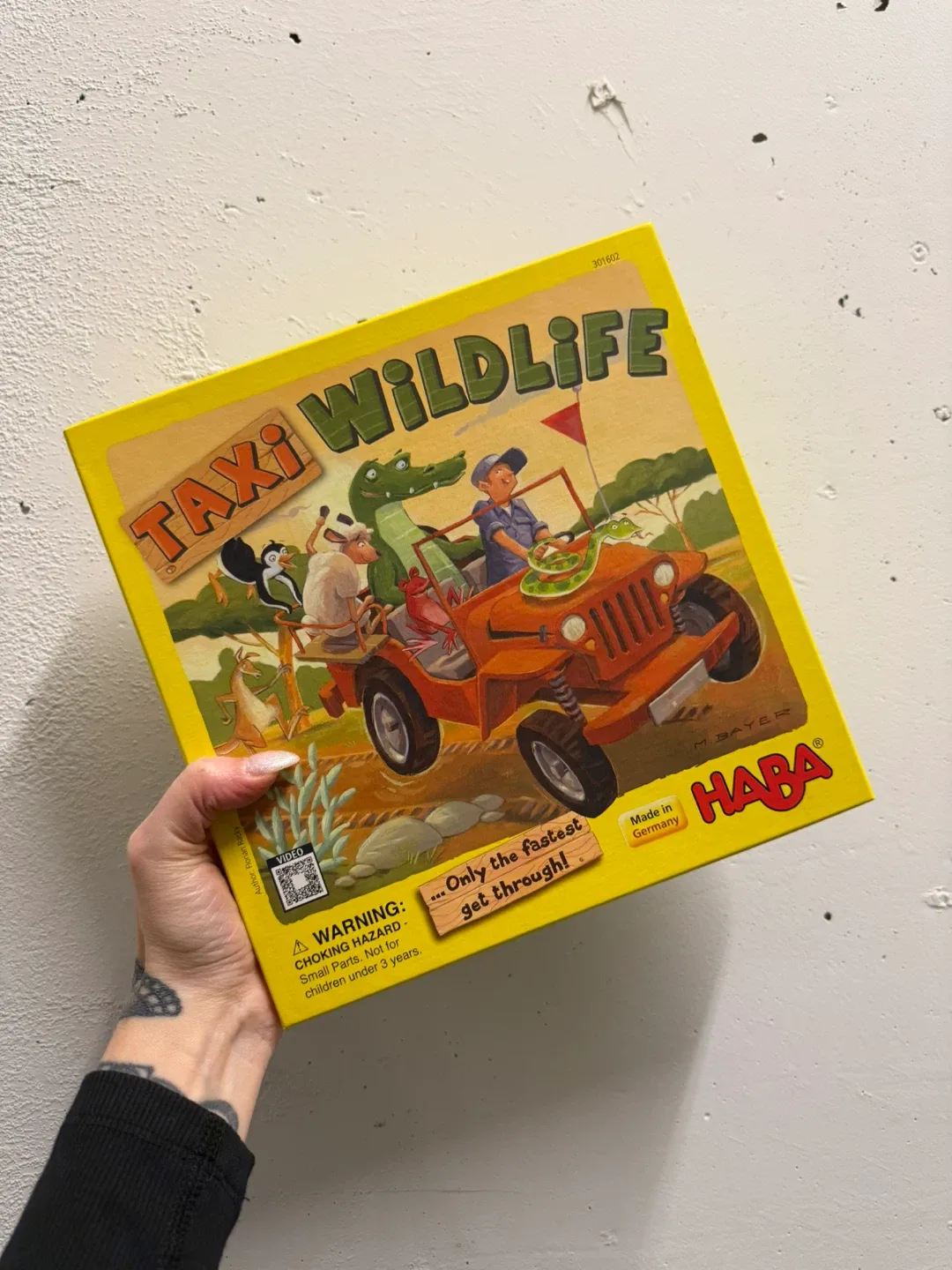 HABA Taxi Wildlife Board Game