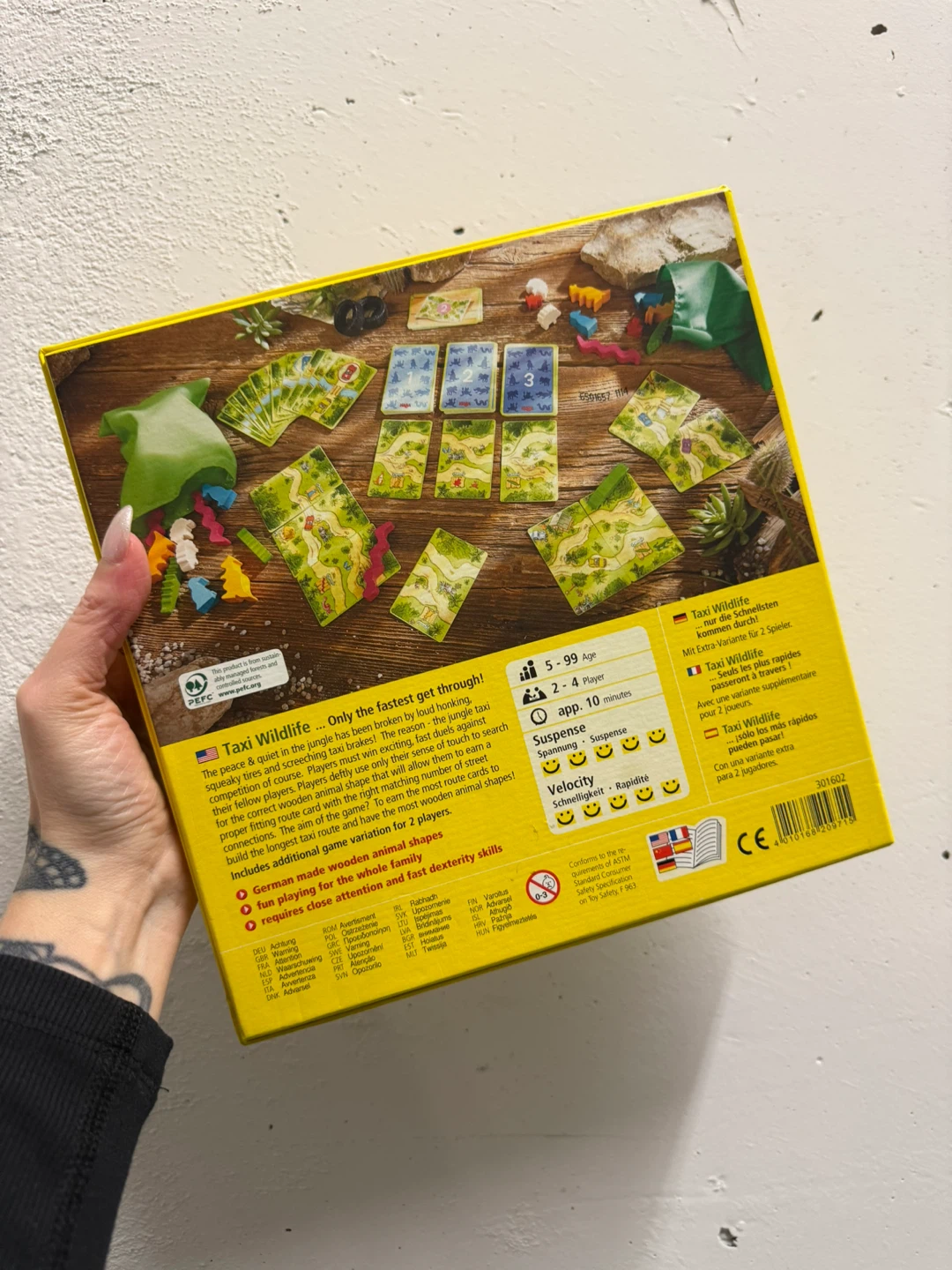 HABA Taxi Wildlife Board Game - photo 2