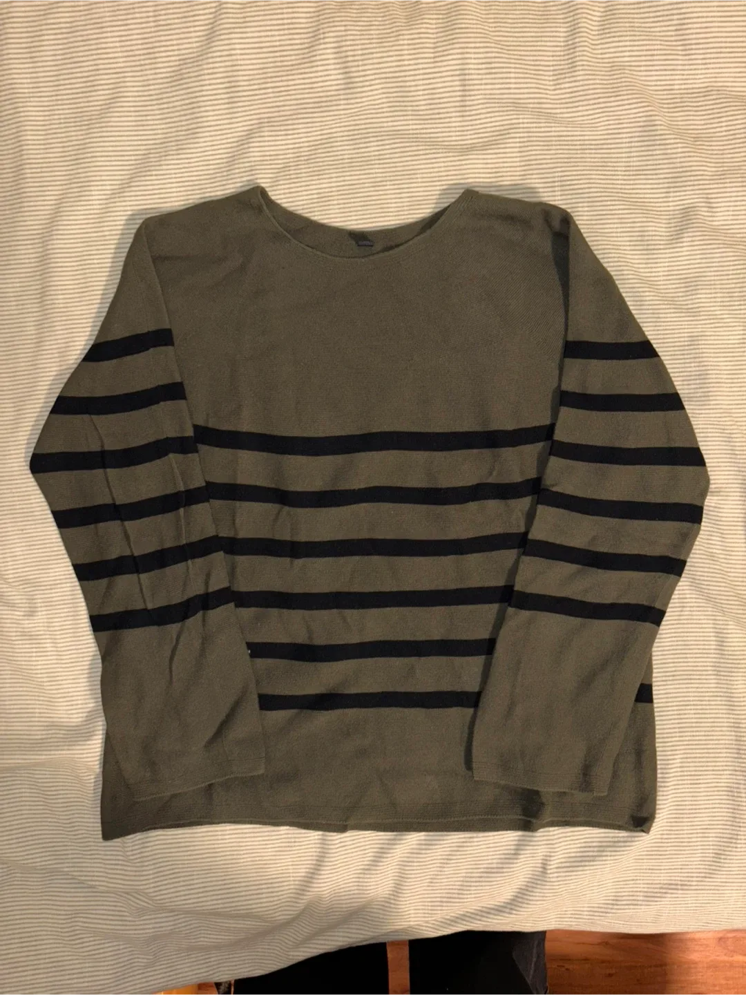Uniqlo Striped Long Sleeve Shirt