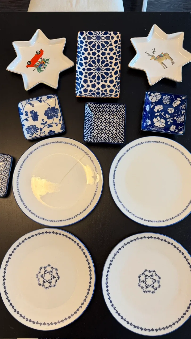 13 pieces Turkish Ceramic Kitchenware