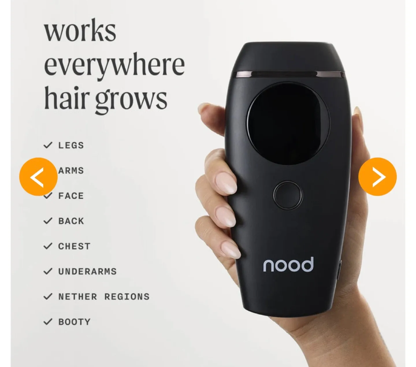 Nood IPL Hair Removal Device image indicator(3)