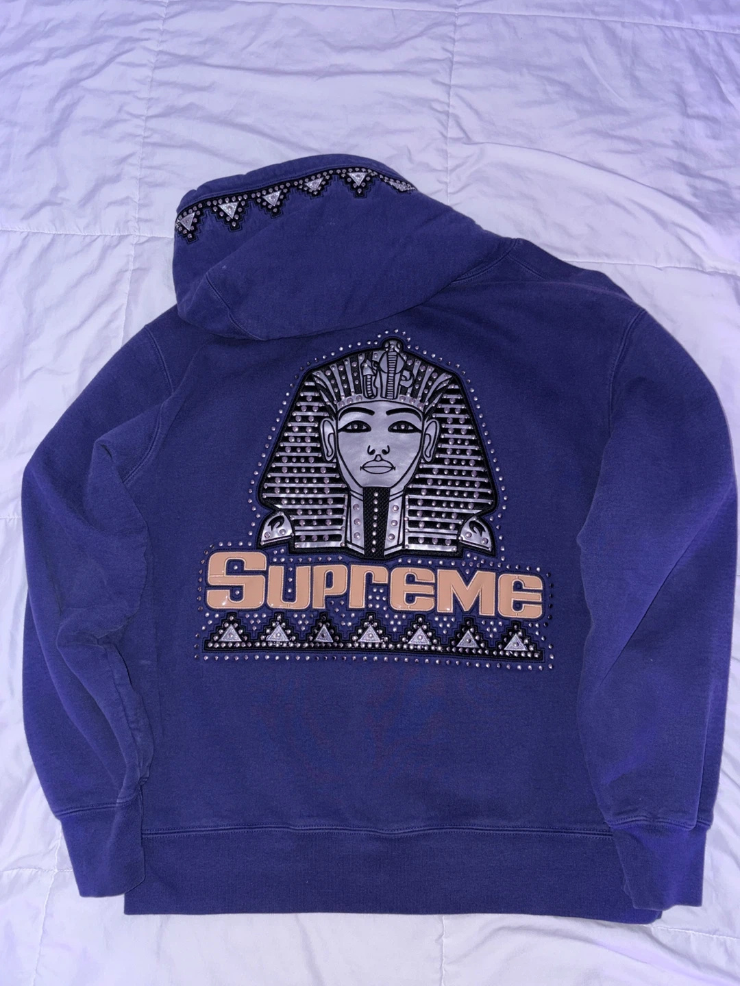 Supreme Pharaoh Studded Hoodie, Medium $200