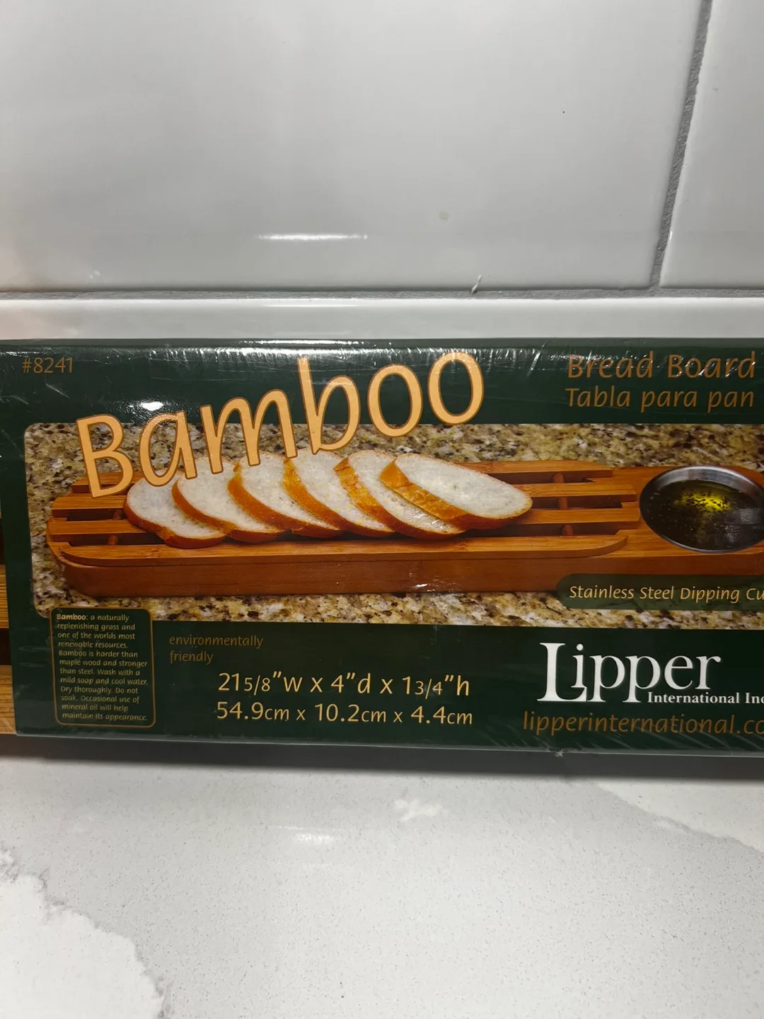 New Lipper International Bamboo Bread Board image indicator(3)