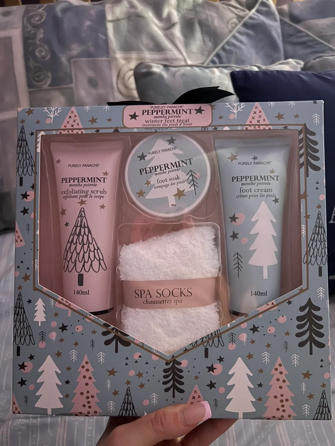 Peppermint Winter Foot Treat Set