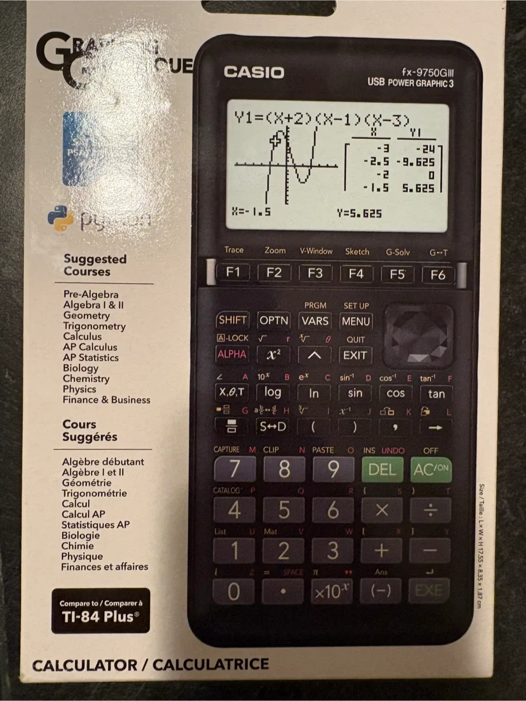 Casio fx-9750GIII Graphing Calculator - Like New