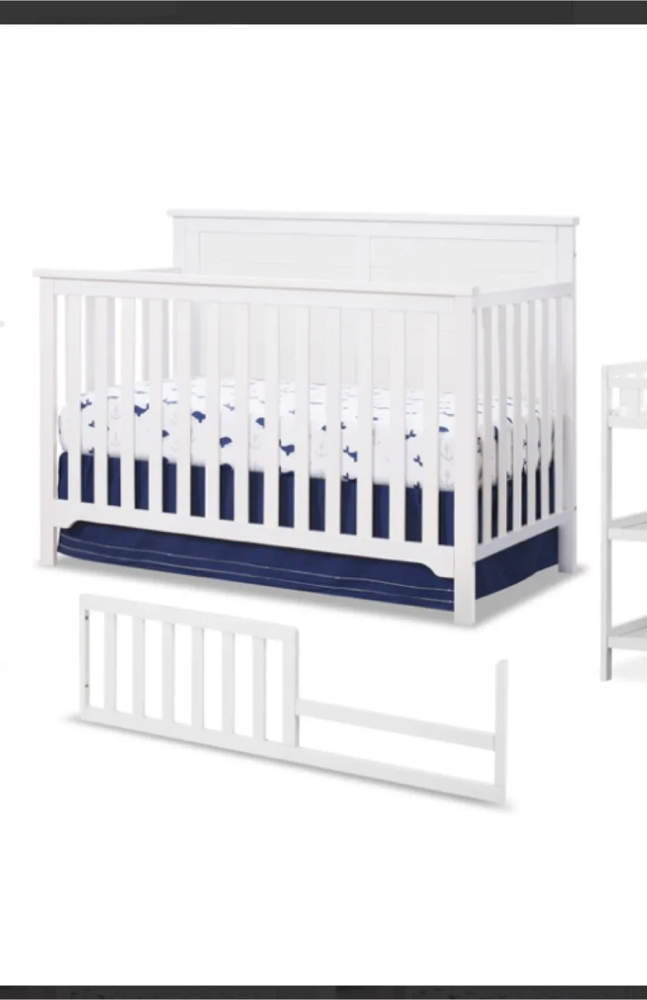 Crib Baby Toddler Bed image indicator(2)