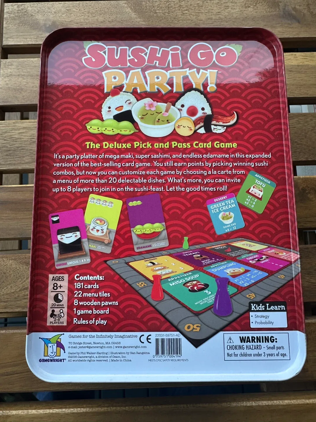 Sushi Go Party! Deluxe Pick & Pass Card Game image indicator(3)