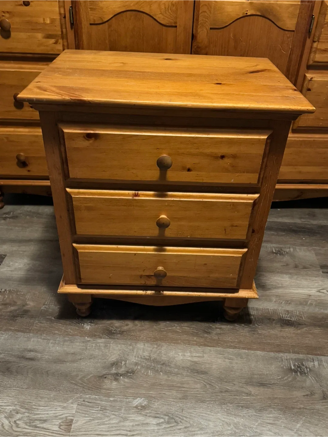 Solid wood 5 piece Bedroom Set image indicator(3)