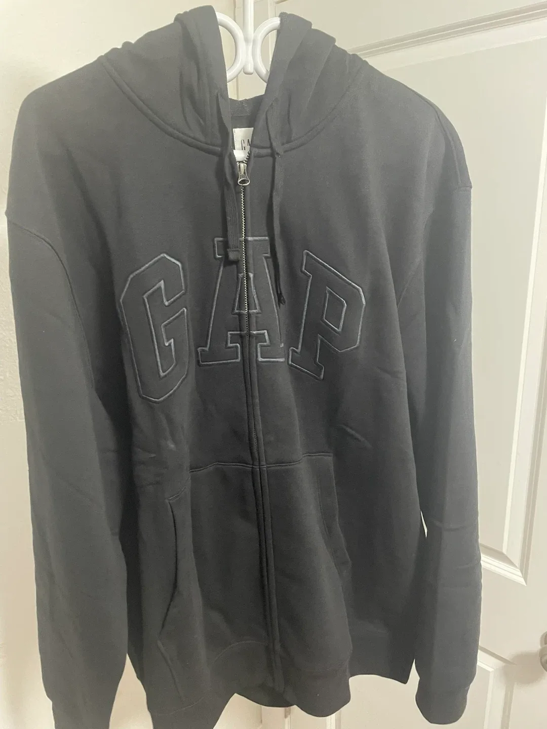GAP Black Full-Zip Hoodie