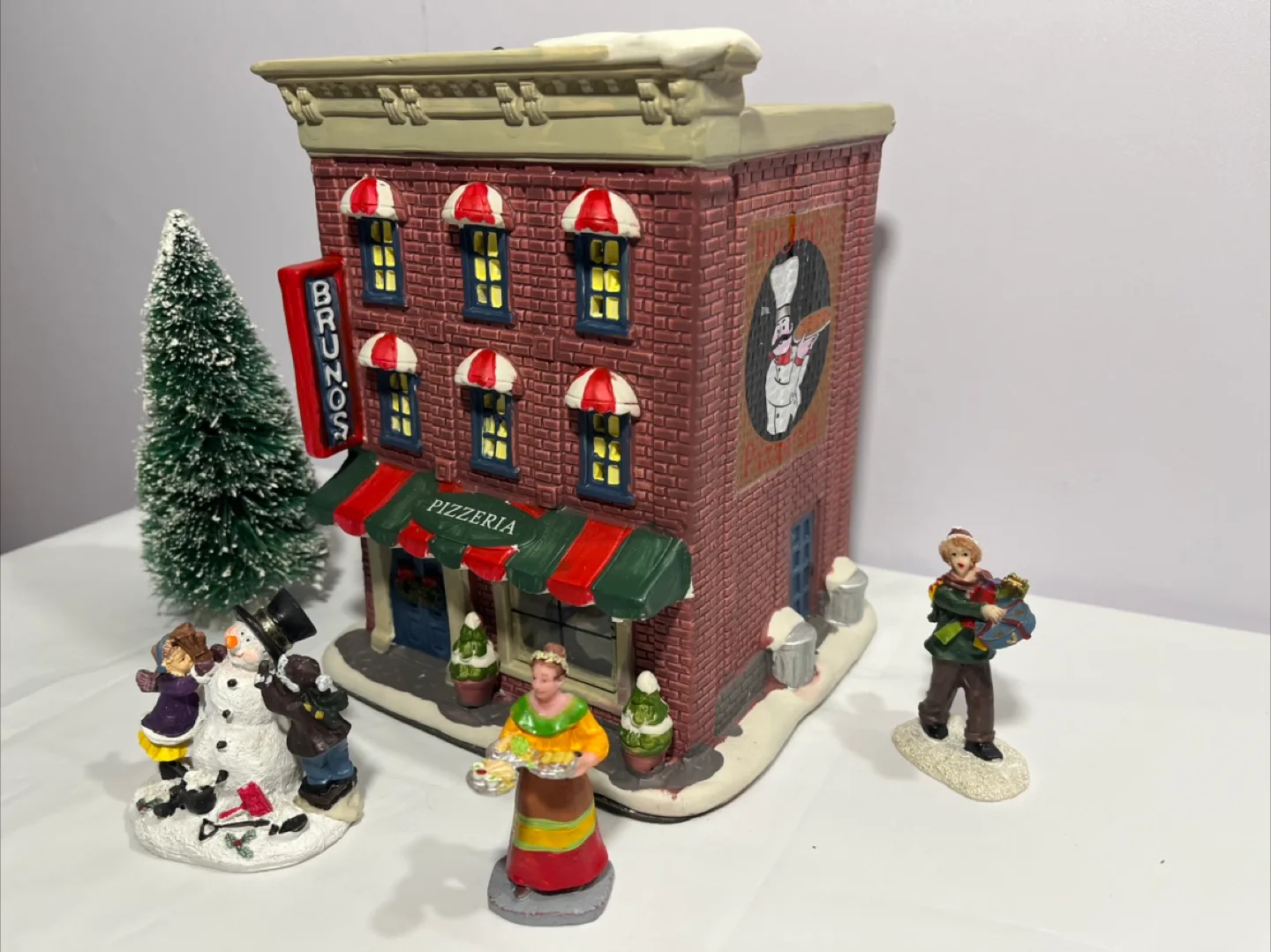 Bruno's Pizzeria Christmas Village Decorations image indicator(3)