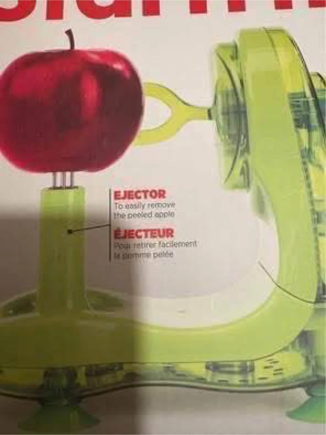 Starfrit Apple peeler (New) (FREE) image indicator(2)