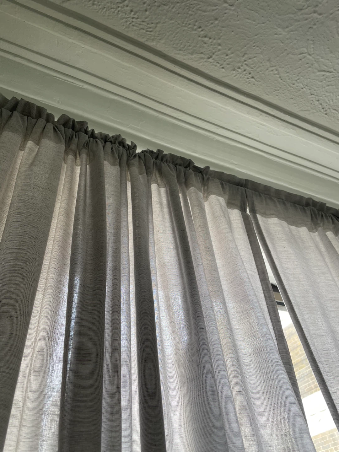 Ikea gray curtains - photo 2