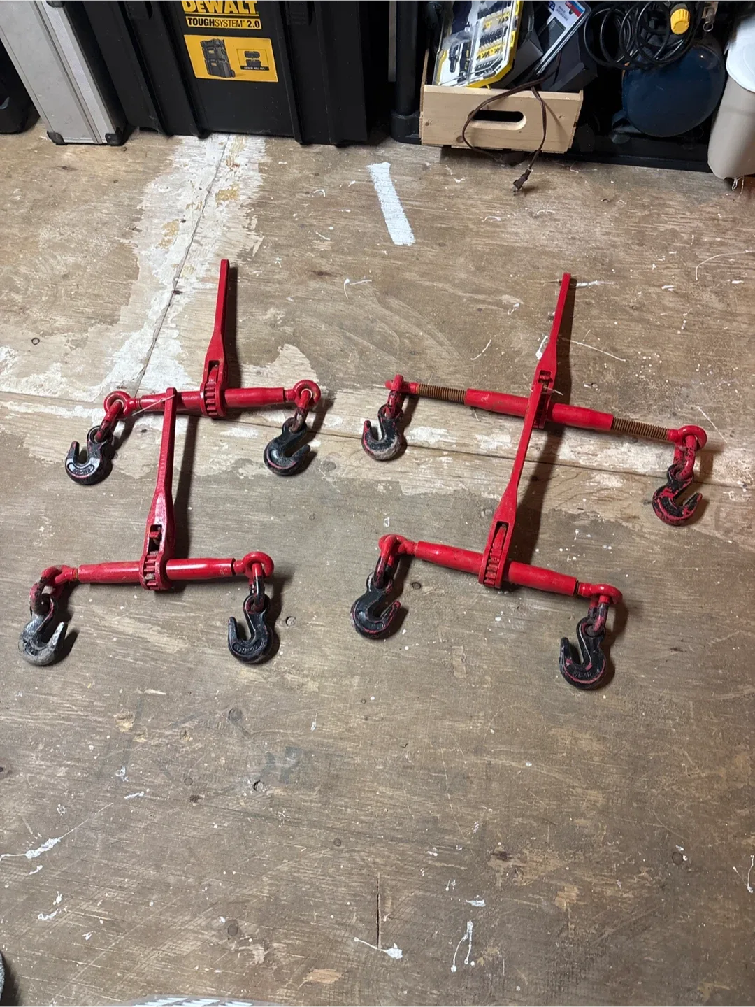 Red Load Binder Ratchet Type