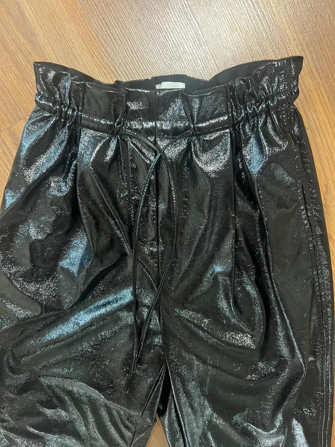 Wilfred Free Black Vegan Leather Pants - Size XS image indicator(2)