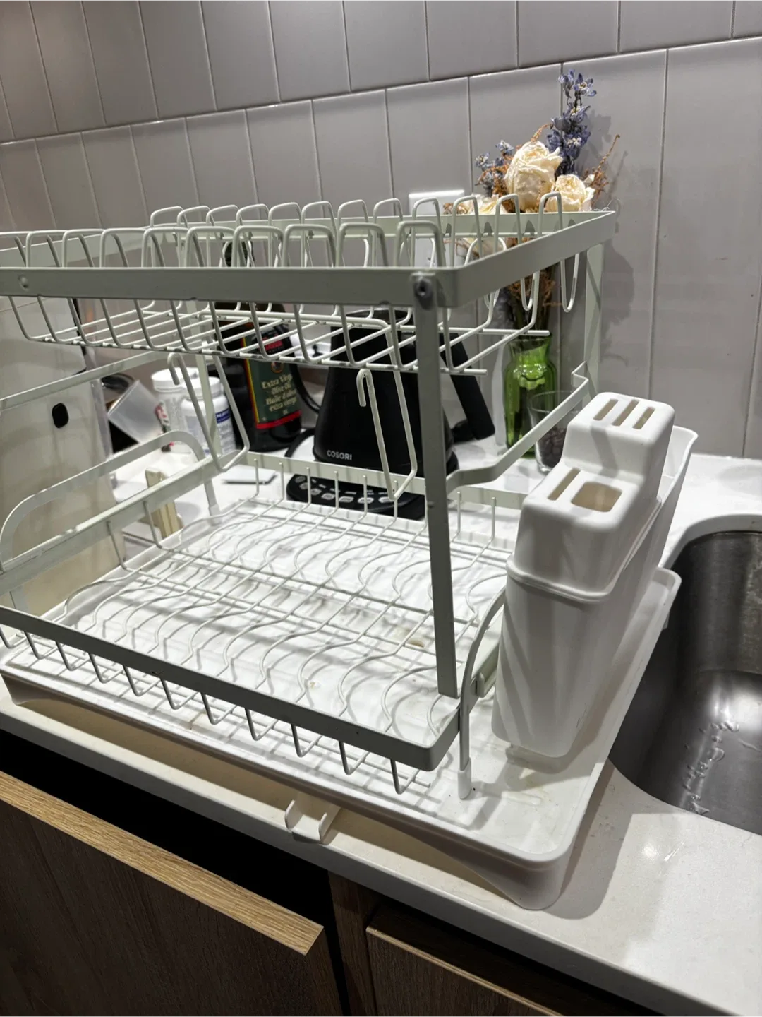 White Dish Drying Rack image indicator(2)
