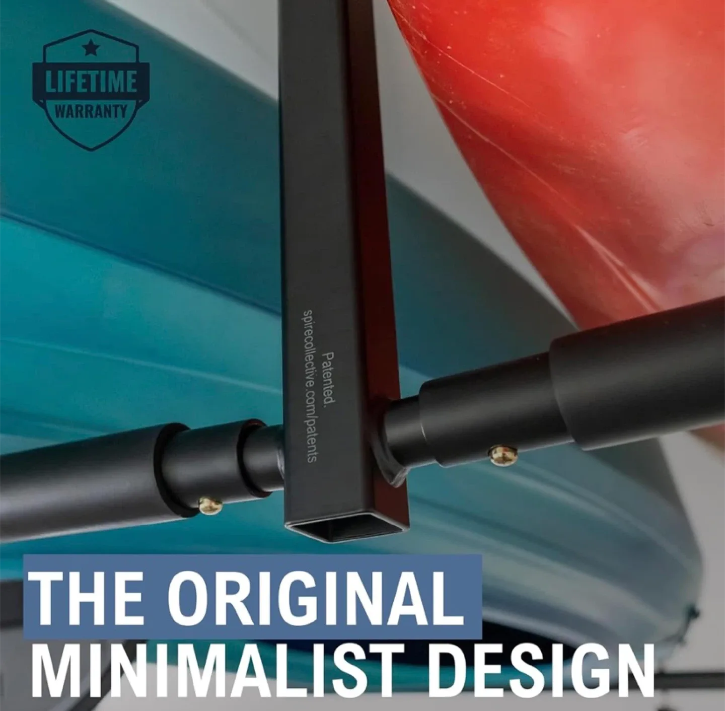 New 2 Kayak Ceiling Rack Store Your Board image indicator(2)