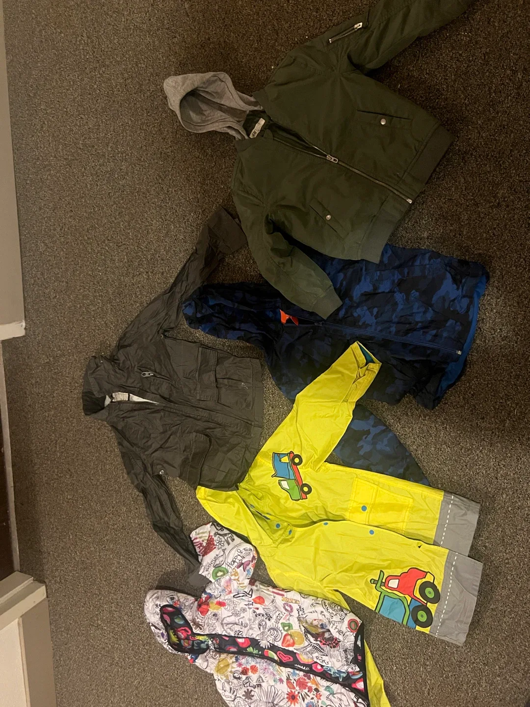 Kids Assorted Jackets - H&M, Rain Gear