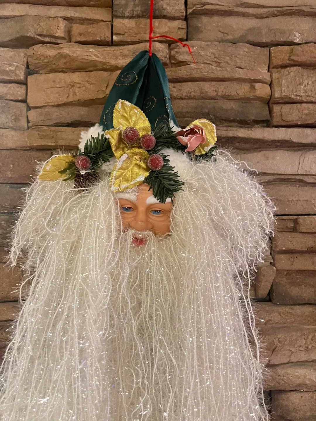 #Cleanout- Christmas Santa Wall Hanging Decor image indicator(2)