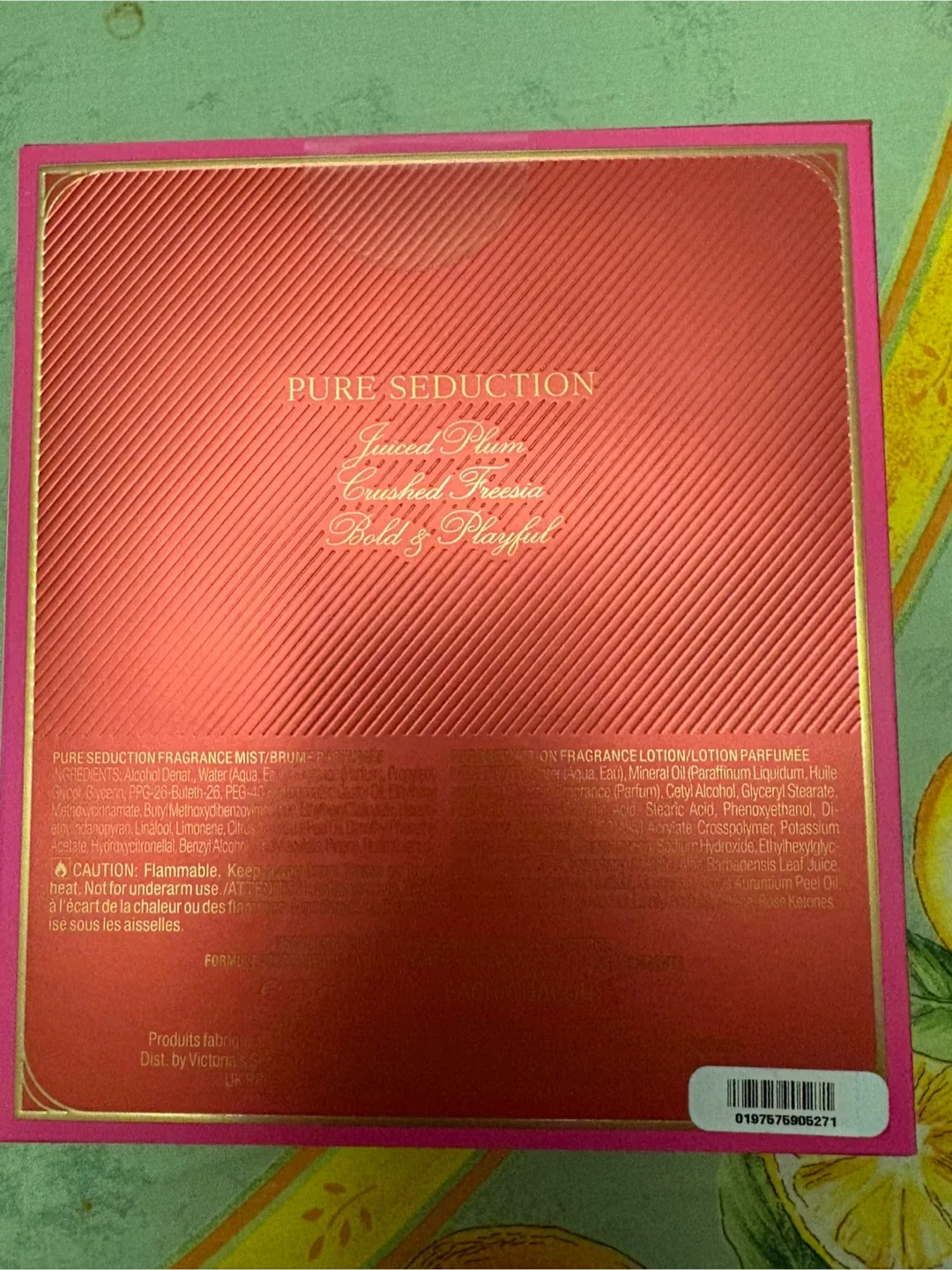 Victoria Secret Pure Seduction body spray & lotion set (New) image indicator(4)