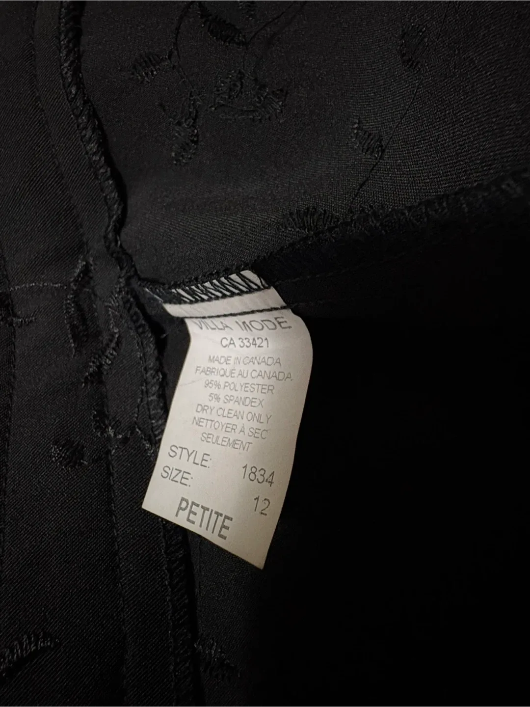 Villa Mode Floral Patterned Pants #Cleanout image indicator(6)