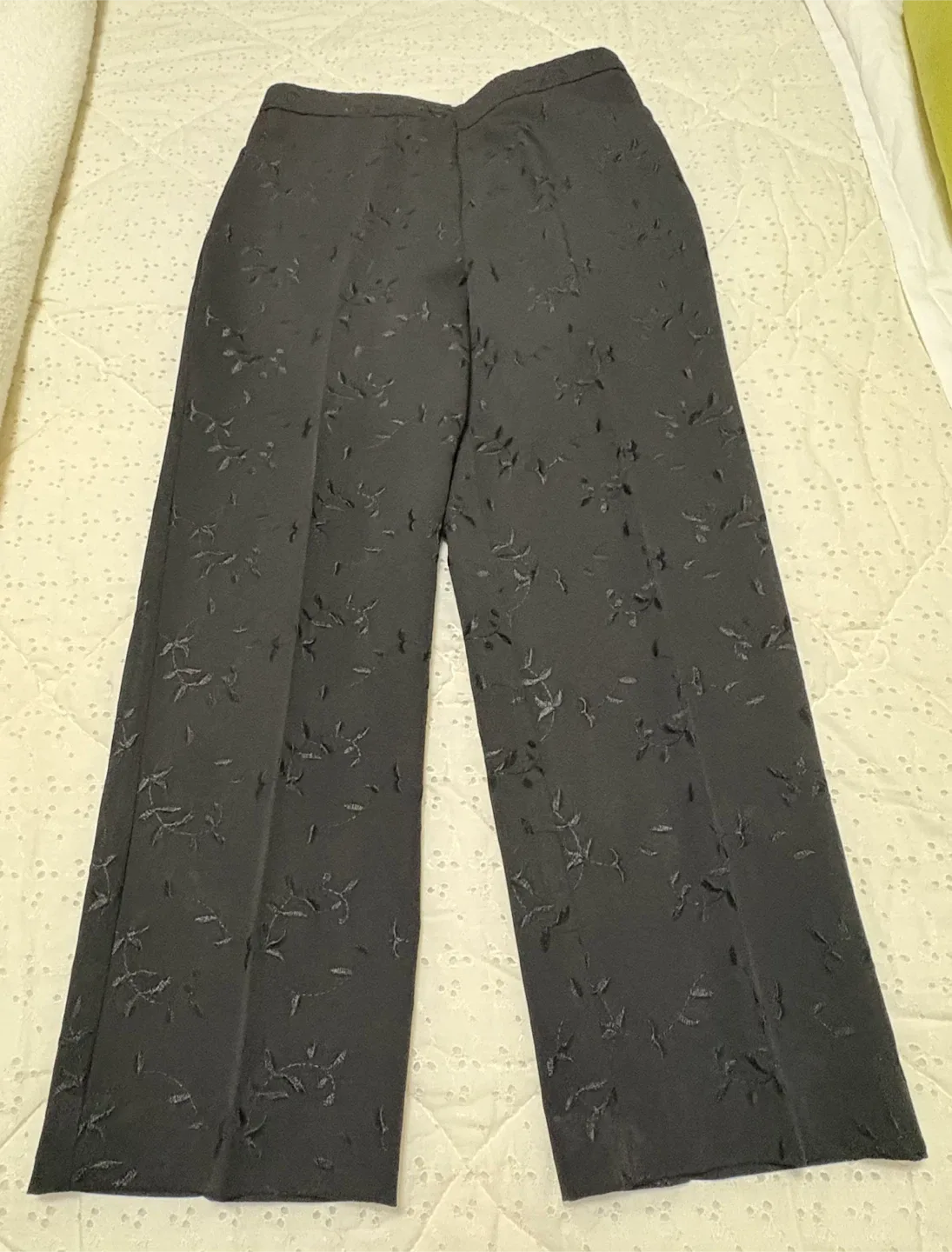 Villa Mode Floral Patterned Pants #Cleanout
