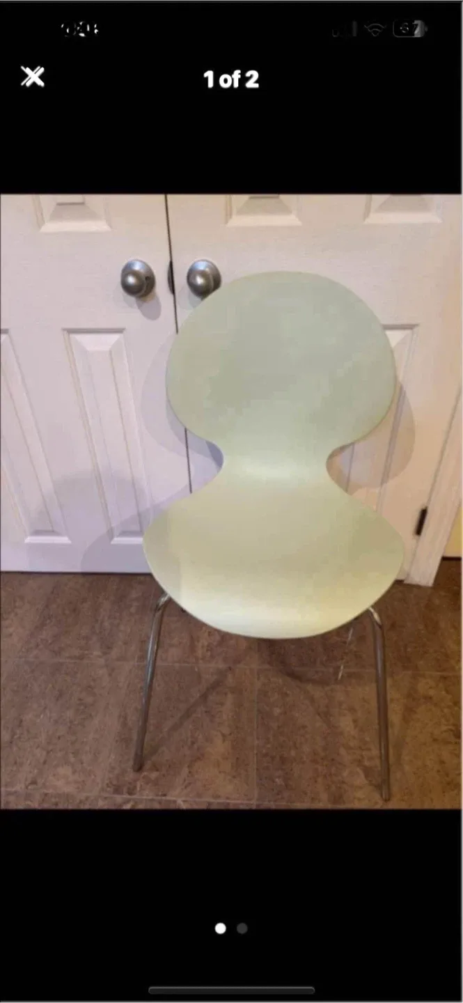 Pale Green  Chair
