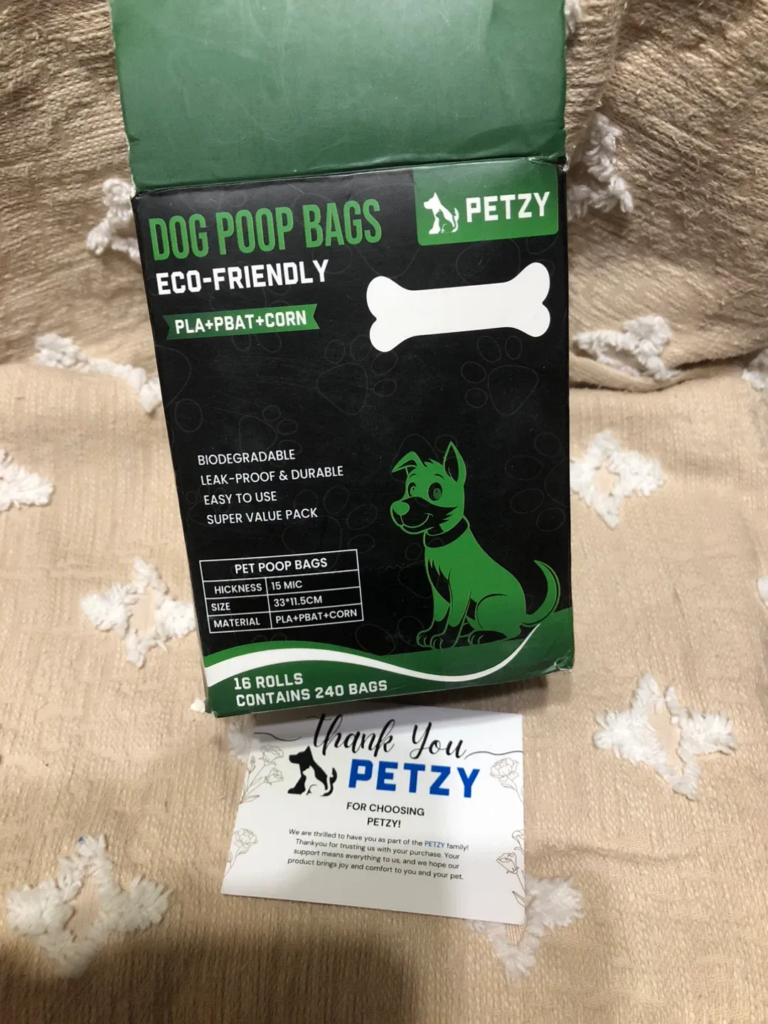 New Petzy Dog Poop Bags - 240 Bags image indicator(4)