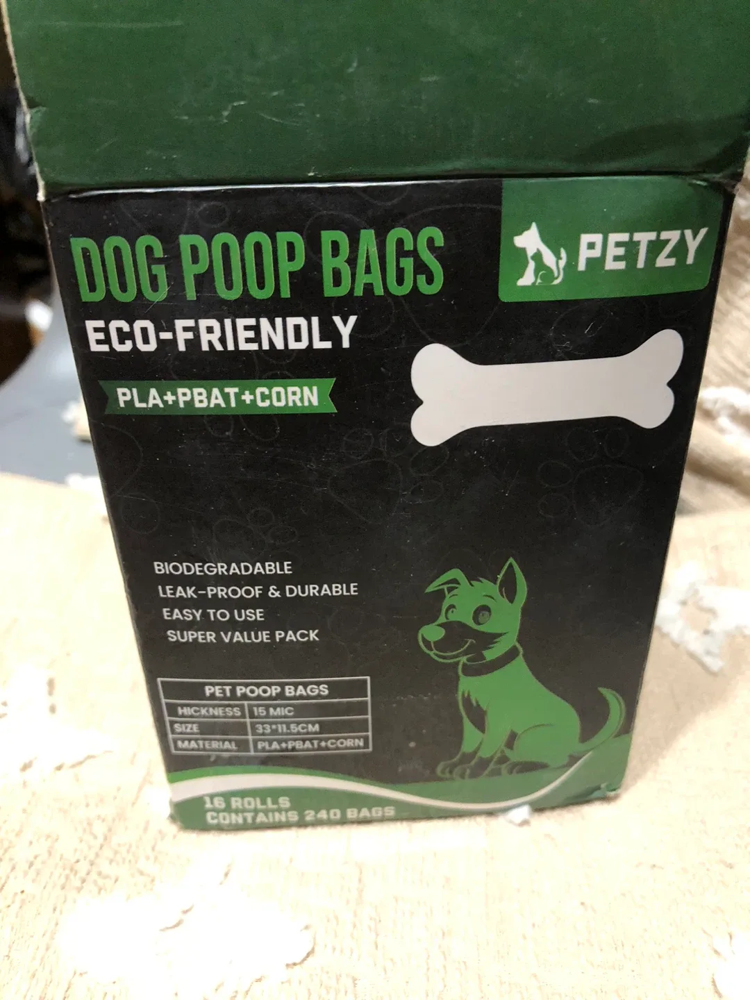 New Petzy Dog Poop Bags - 240 Bags image indicator(7)