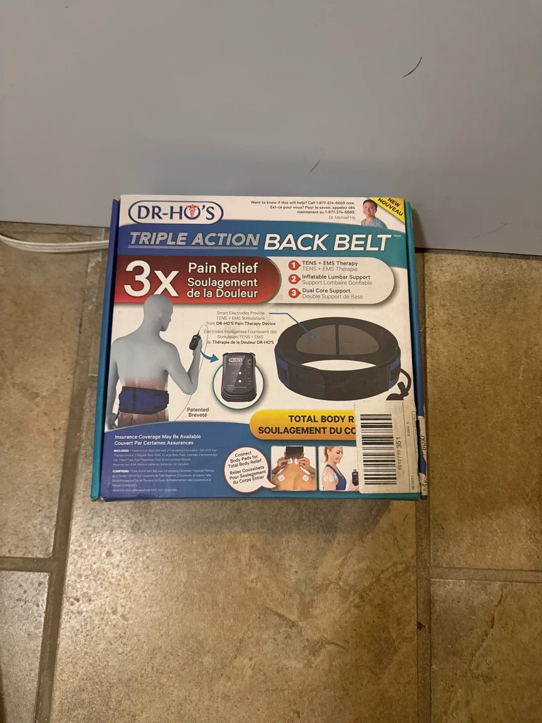 DR-HO'S Triple Action Back Belt