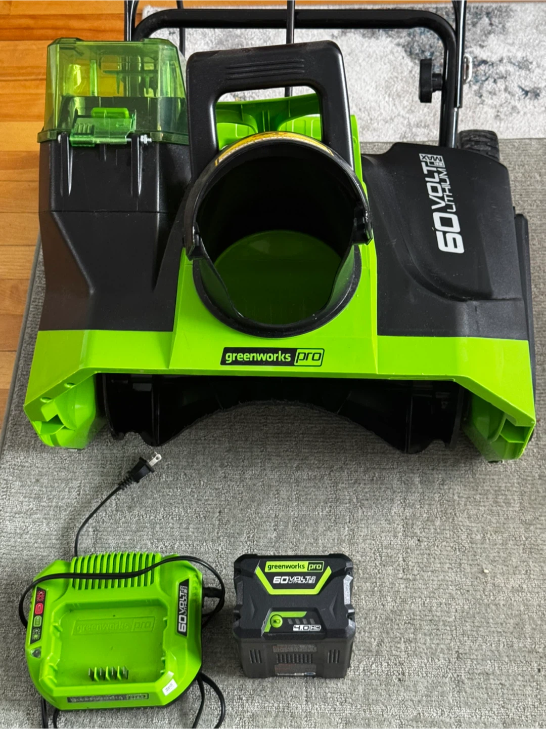 Greenworks Pro 60V Cordless Snow Shovel - Like New! - photo 2