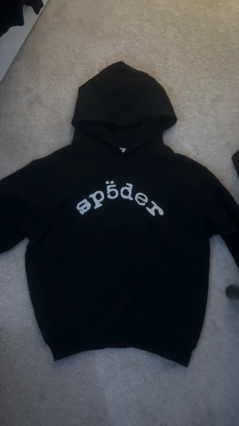 VVS Sp5der Black Hoodie