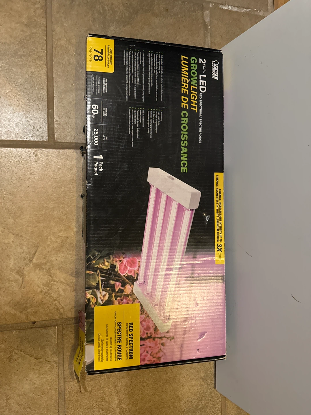 Feit Electric 2FT/PI LED Grow Light - Red Spectrum