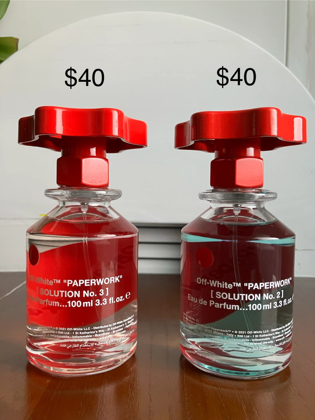 Off-White "PAPERWORK" Solution No. 3 Eau de Parfum